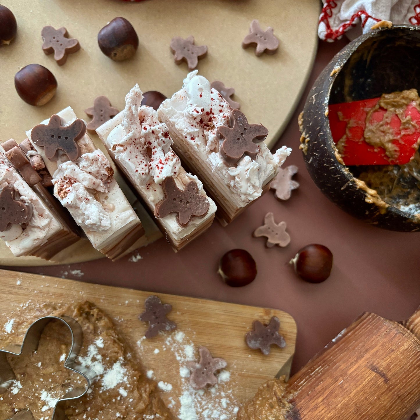 Gingerbread Cookie Soap